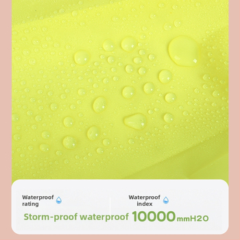 Pelerină de ploaie pentru copii din EVA, poncho într-o singură bucată, portabil pentru activități în aer liber