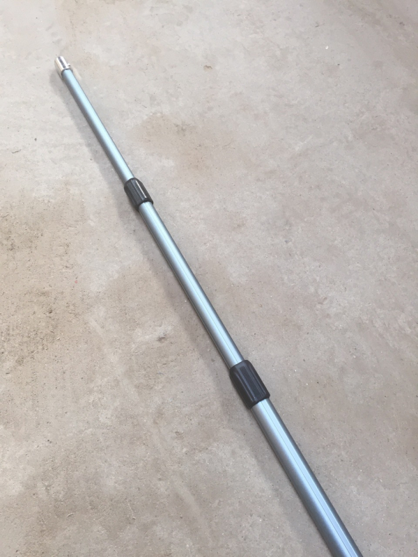 Prut za mrežu za ribolov od aluminijske legure, okrugla ručka – zaključavanje (Brend: Seamount; Materijal: aluminijska legura)