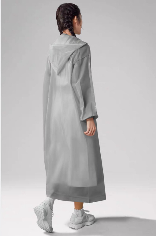 Poncă de ploaie EVA pentru adulți, țesătură groasă, strat impermeabil cu adeziv PU