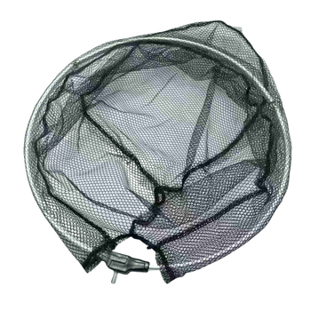 Capă de plasă de pescuit din aliaj de aluminiu, pliabilă, cu 35 ochi mici, adâncime 16/20 cm