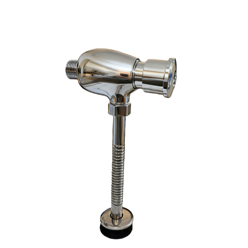 WC- és piszoár öblítő szelep | ötvözet test, öblítés 3–6 s, működési nyomás 0,2–0,6 MPa, modell: nyomógombos öblítő szelep