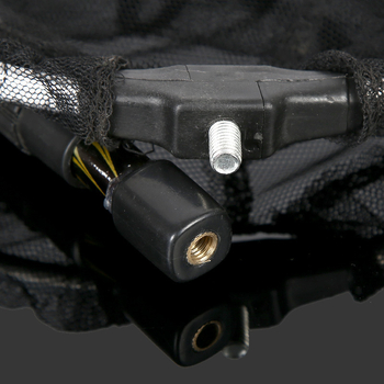 Hurricane alumíniumötvözetű háromrészes teleszkópos hálóbot fejével, kihúzható fej