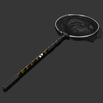 Hurricane alumíniumötvözetű háromrészes teleszkópos hálóbot fejével, kihúzható fej