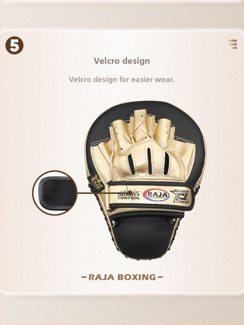 Raja SJYTB Kožni box wrapovi s lukom – za odrasle, Muay Thai i sparing, 0.6–0.7 kg po komadu, fitness i samosigurnost