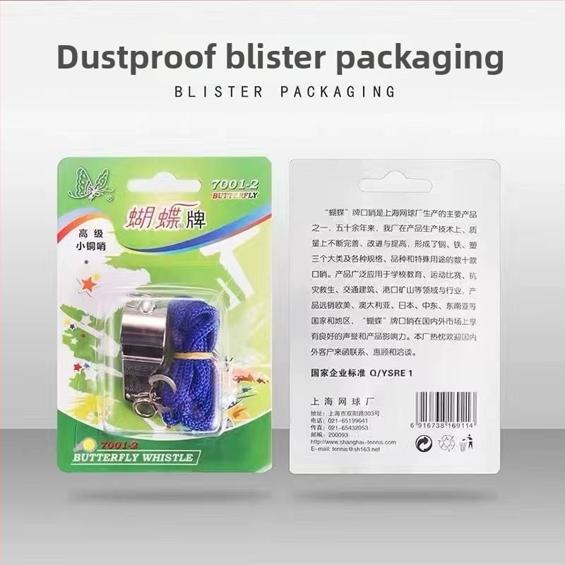 Zviždaljka marke Butterfly, PVC materijal, namijenjena treneru i sucu