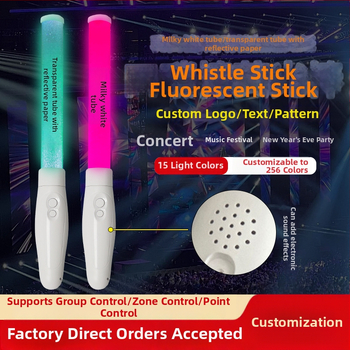 LED žiarič s 15 farebnými zmenami, tlač loga, ABS+PS, ručne držaný rekvizit