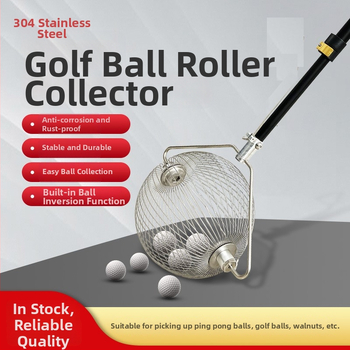 Labda felvevő/gyűjtő – 304 rozsdamentes acél – golfhoz – Golf kiegészítők