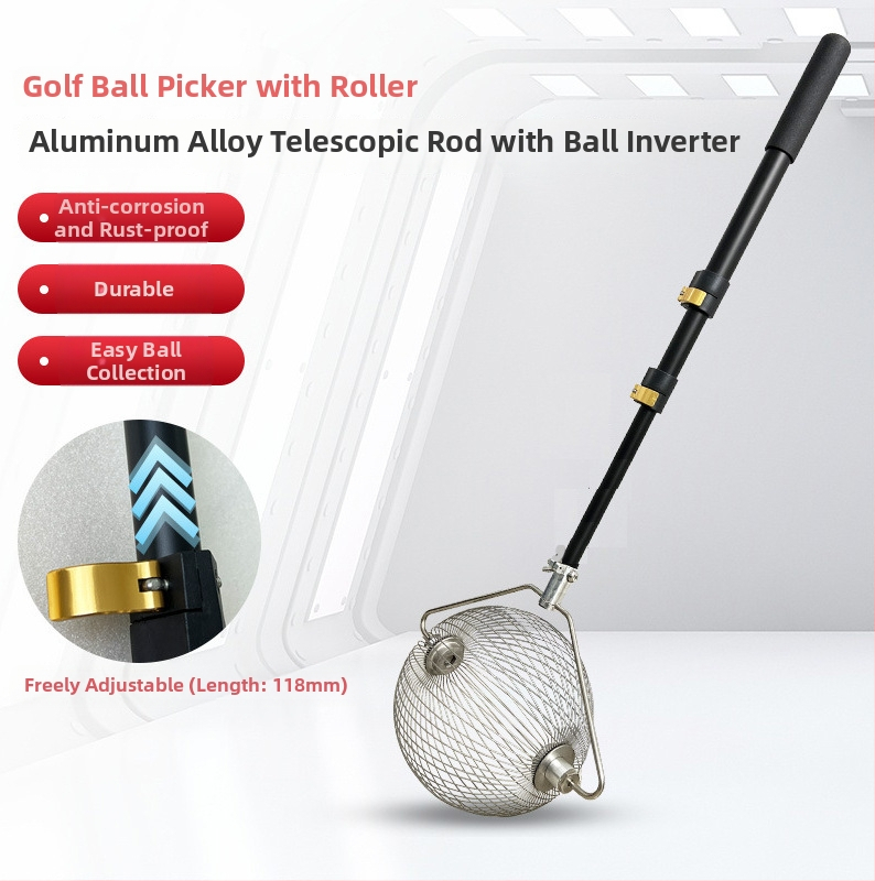 Labda felvevő/gyűjtő – 304 rozsdamentes acél – golfhoz – Golf kiegészítők