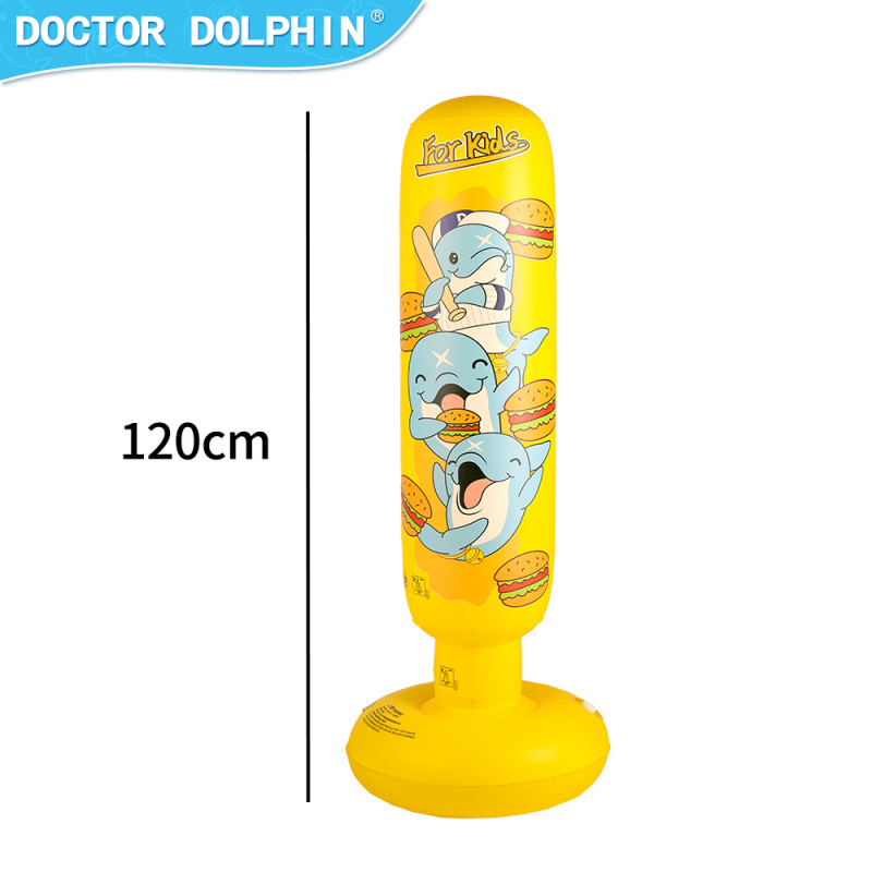 Ettfant napuhivački boksački džak, vertikalni dizajn, PVC, 1 kg, za djecu i odrasle