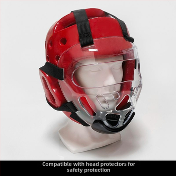 Monkey Face Mask για Ταεκβοντό με Κράνος — Προστασία Κεφαλής, Υλικό PC, Για Ενήλικες, Για Μποξ