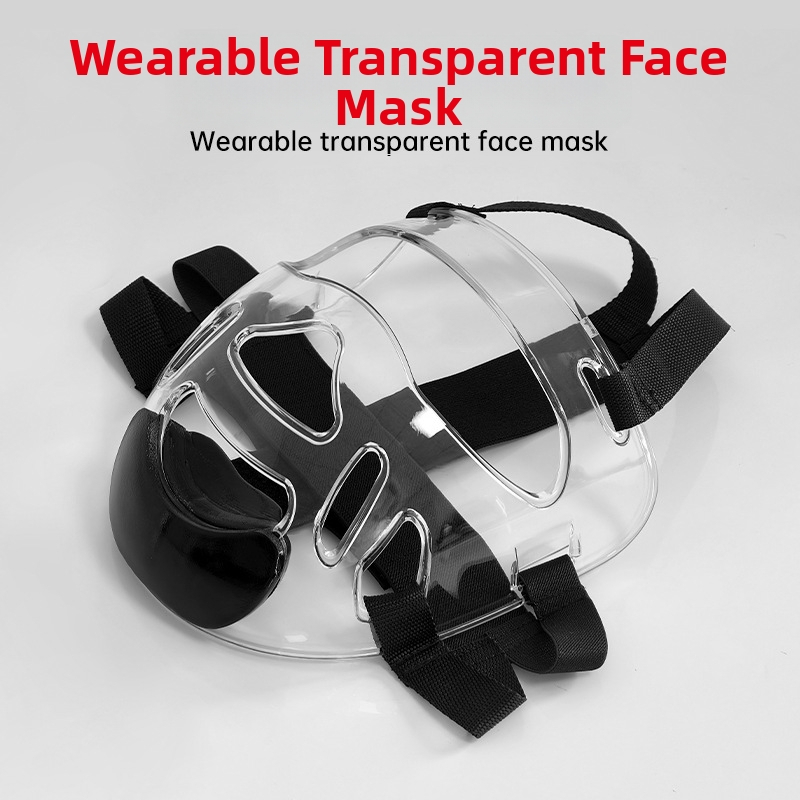 Monkey Face Mask για Ταεκβοντό με Κράνος — Προστασία Κεφαλής, Υλικό PC, Για Ενήλικες, Για Μποξ