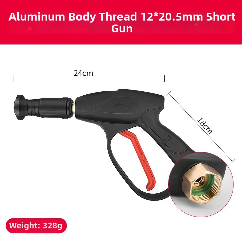 Pușcă de spălat auto cu presiune înaltă, supapă reglabilă și duză în formă de pală