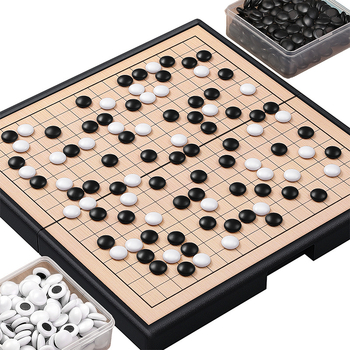 Magnetska ploča Go i Gomoku za djecu – prijenosna, PVC + magneti, uzrast 7–14, Starship