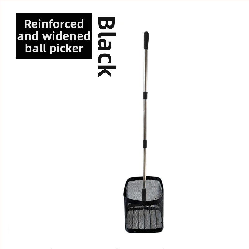 Zberač loptičiek na stolný tenis, prenosný, teleskopická sieť s košíkom na zber