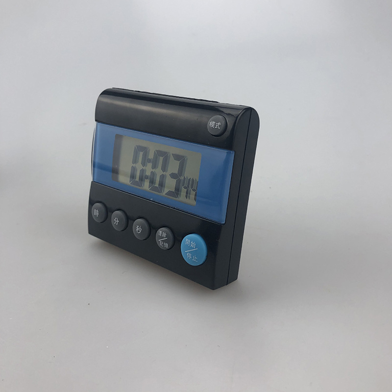 BK401 kuhinjski tajmer s elektroničkim pogonom, digitalni zaslon, kvadratni dizajn, moderan minimalistički stil, napajanje baterijom