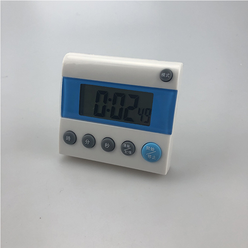 BK401 kuhinjski tajmer s elektroničkim pogonom, digitalni zaslon, kvadratni dizajn, moderan minimalistički stil, napajanje baterijom
