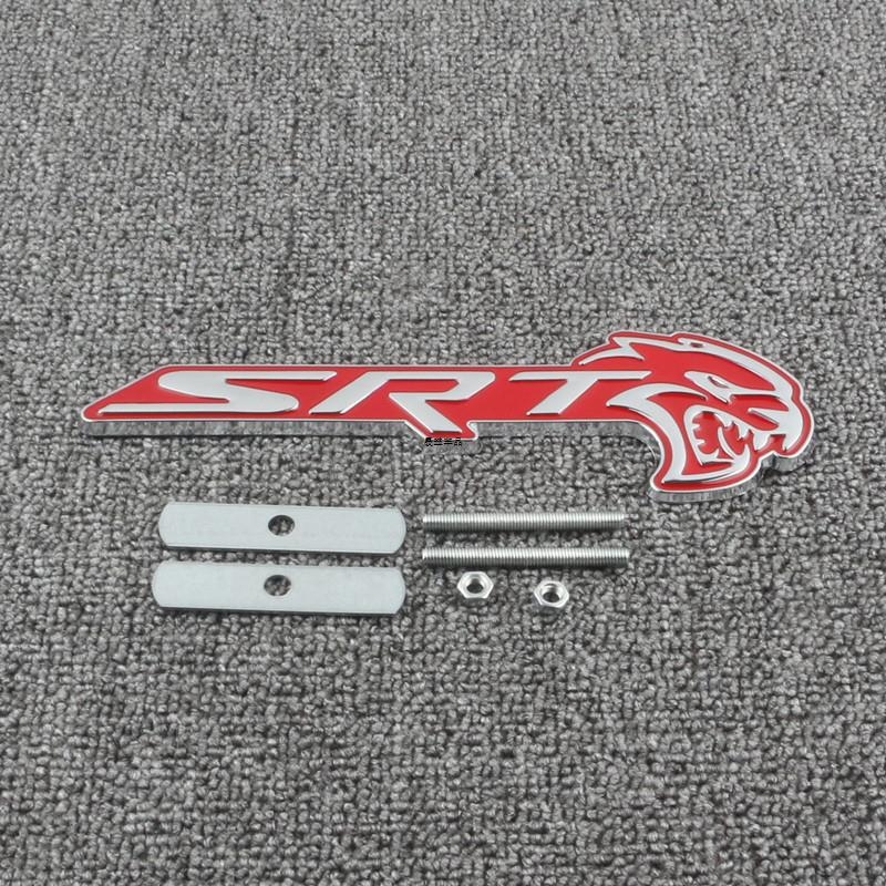 Стикер за емблема Dodge Challenger SRT Hellcat – персонализиран, 3D материал, модел 992, самозалепващ монтаж, Shengyi
