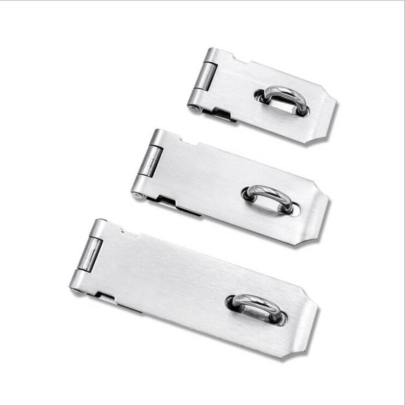 Teška nehrđajuća čelična kopča za vrata, modeli 3#, 4#, 5#, završna obrada žično teksturirana, moderan i jednostavan stil