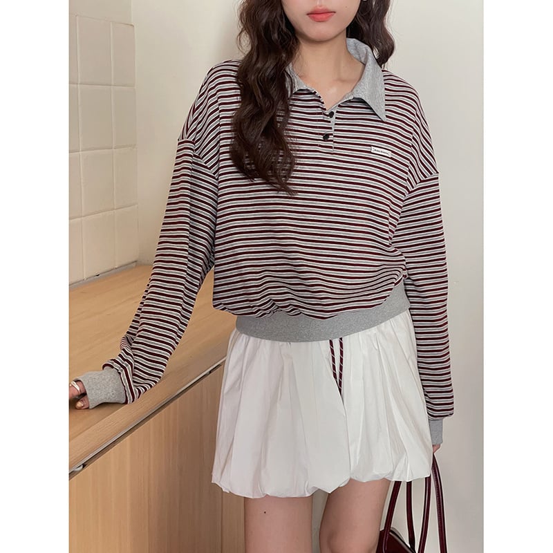 Pamučna A-linija suknja, korejski stil, mikroelastična, 95% pamuka, proljeće 2026