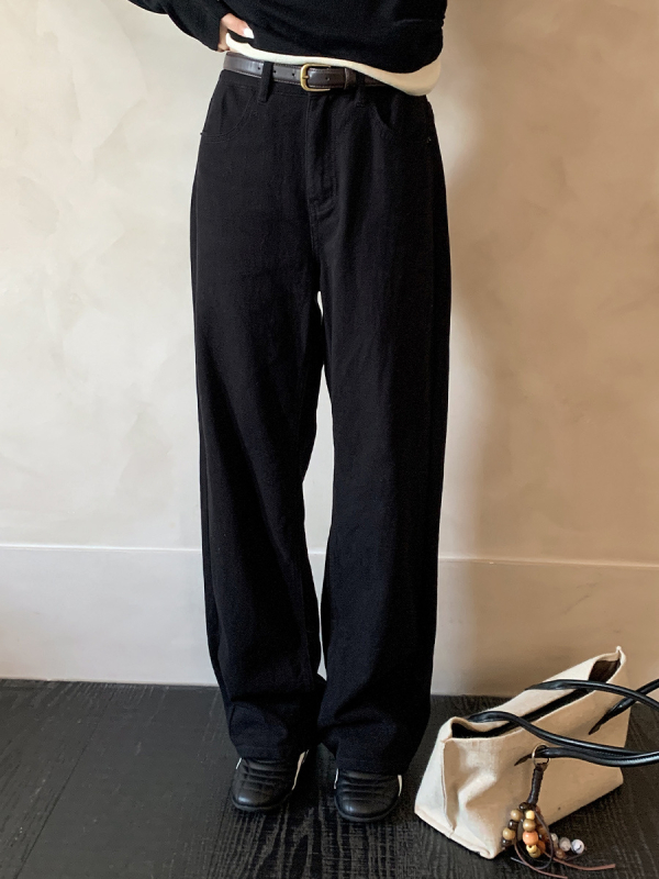 Ženske traperice visokog struka, ravni kroj, denim, 95% pamuk, zip