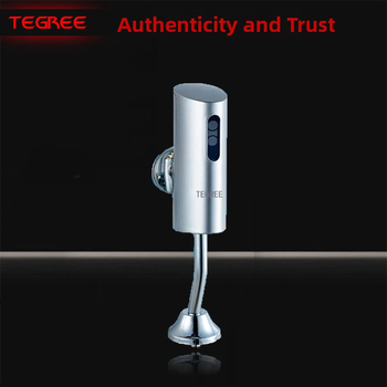 TEGREE TG-735 Ploché montovaný indukčný senzor pisoára, DC napájanie, tlak vody 0,05–0,8 MPa, čas spláchnutia 6 s