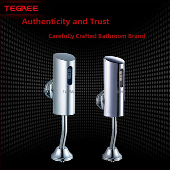 TEGREE TG-735 Ploché montovaný indukčný senzor pisoára, DC napájanie, tlak vody 0,05–0,8 MPa, čas spláchnutia 6 s