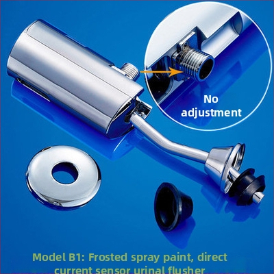 TEGREE TG-735 Ploché montovaný indukčný senzor pisoára, DC napájanie, tlak vody 0,05–0,8 MPa, čas spláchnutia 6 s