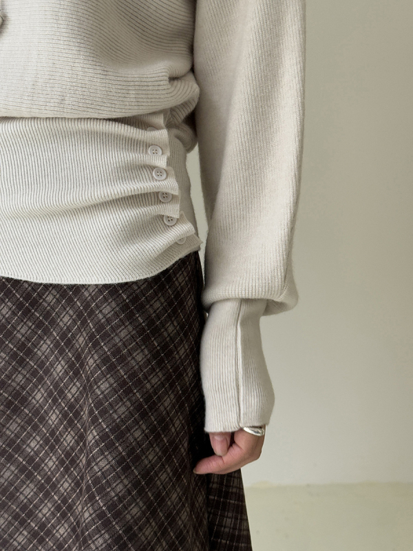 Apxivi ακρυλικό πλεκτό πουλόβερ με κουκούλα, ημι-υψηλός λαιμός, μεσαίου πάχους, στυλ Κορεάτικο/Ιαπωνικό για γυναίκες