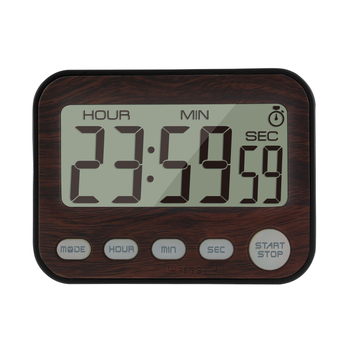 Elektronički 24-satni timer s LCD zaslonom, napajanje baterijom, plastično kućište