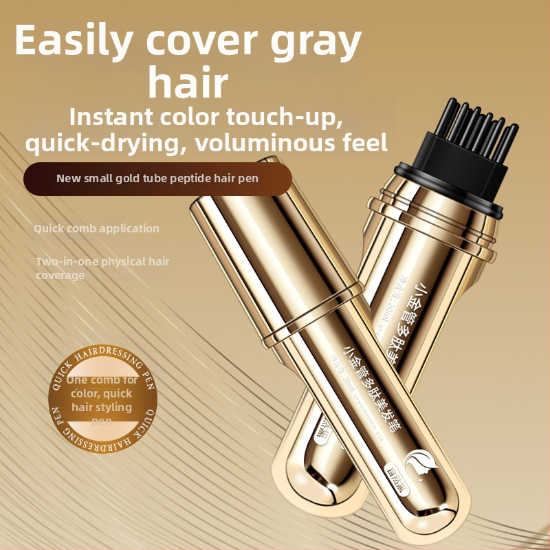 Kadernícky hrebeň s polypeptidovým perom, jednorazový plastový nástroj s integrovanými zubami, na bežné použitie