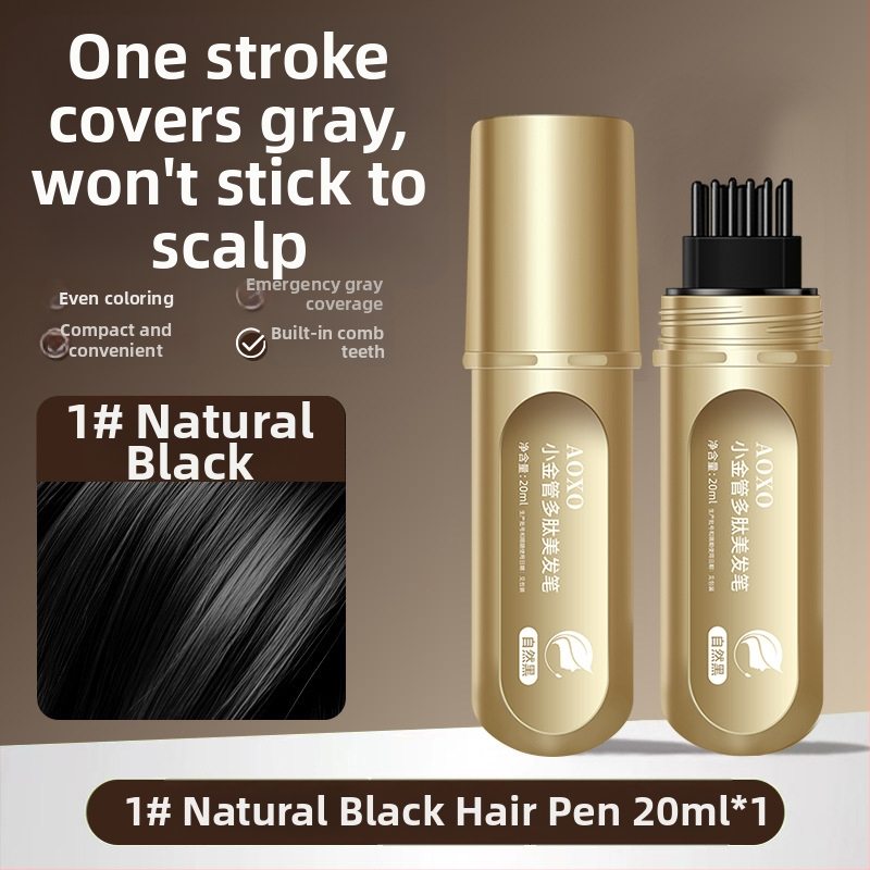 Kadernícky hrebeň s polypeptidovým perom, jednorazový plastový nástroj s integrovanými zubami, na bežné použitie