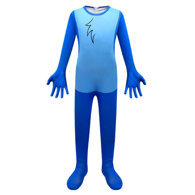 Dječji cosplay jednopojasni kostim sa Stitch tiskom (uzrast 3–8 godina; materijal milk silk; glavni materijal acetat vlakno 65%; primjeren za proleće i jesen)