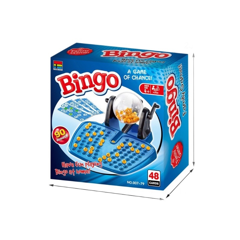 Ručno okretna Bingo lutrijska mašina – plastična interaktivna društvena igra za djecu 7–14 godina, s interakcijom roditelj-dijete