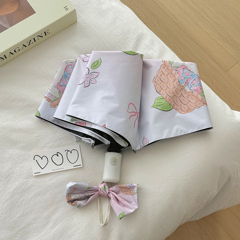 Shu yi sklopivi kišobran - UV zaštita, potpuno automatski, trodjelni dizajn, tkanina Impact Cloth s vinilnim ljepilom
