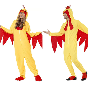 Cosplay kostim za Halloween za odrasle – kokoš ili pijetao, luksuzni ptičji kostim