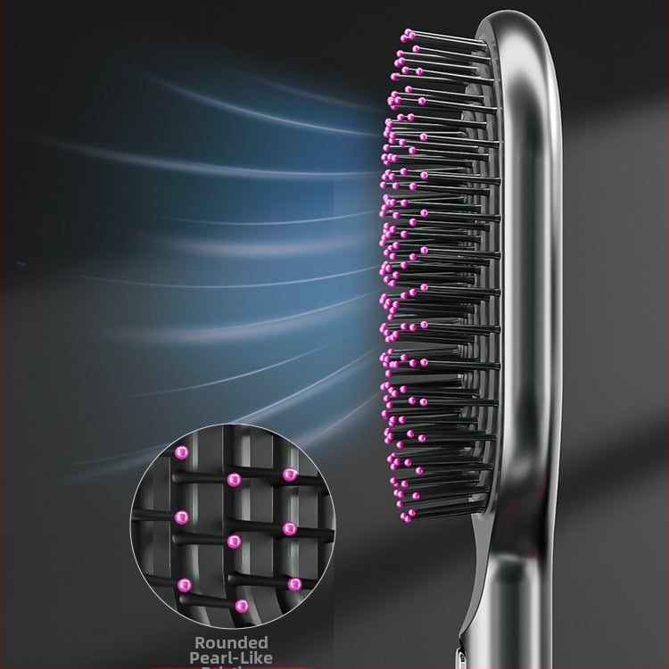 Női prémium hajkefe légpárnás párnázással, antisztatikus, fejbőr masszázs, otthoni használatra