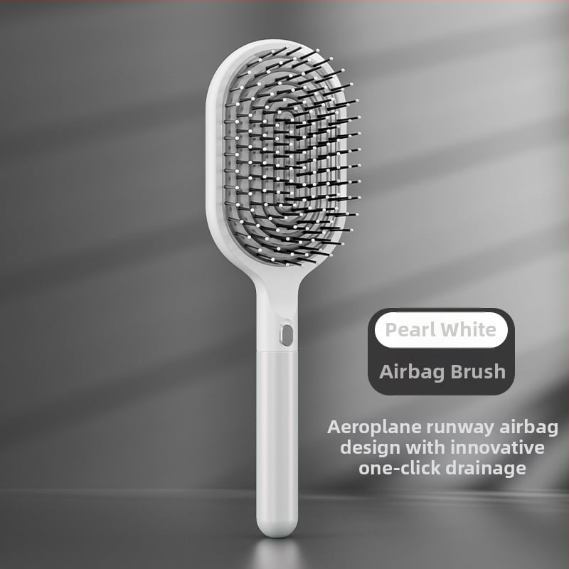 Női prémium hajkefe légpárnás párnázással, antisztatikus, fejbőr masszázs, otthoni használatra