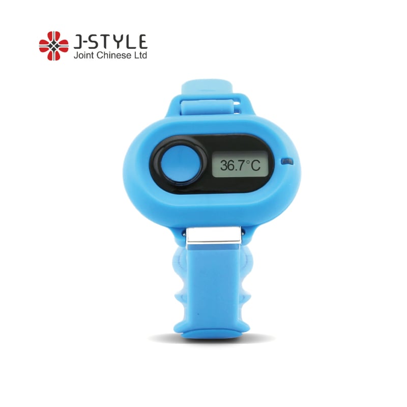 Brățară inteligentă de monitorizare a temperaturii bebelușului, afișaj AMOLED, curea din silicon, autonomie baterie 7–14 zile, pentru copii