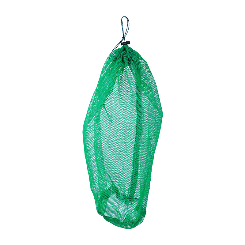 Xinwei Fishing Gear Debela mrežasta vreća za ribolov s šnurlom, najlon, kvadratno dno