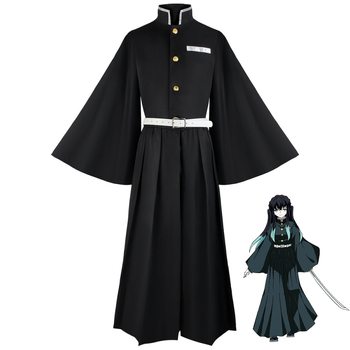 Muichiro Tokito cosplay kostim Demon Slayer - Mist Hashira, unisex, mekan poliester materijal, postotak 30-50%