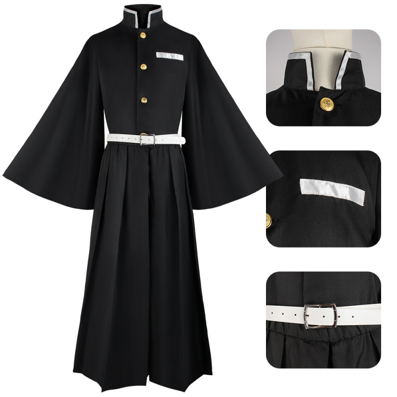 Muichiro Tokito cosplay kostim Demon Slayer - Mist Hashira, unisex, mekan poliester materijal, postotak 30-50%