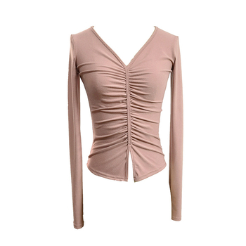 Plesna odjeća - unisex top s dugim rukavima za suvremeni ples, poliester tkanina (Proljeće)