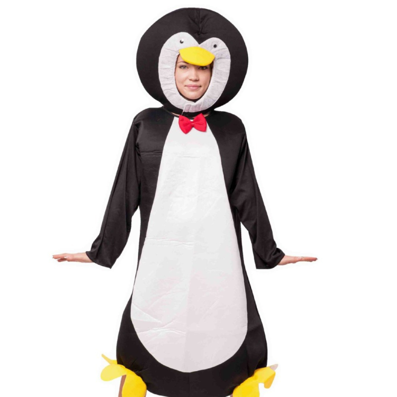 Penguin cosplay kostim za scenu — uzorak: pingvin; tkanina: smjesa kemijskih vlakana; glavni materijal: poliester; pogodan za obične pozorišne nastupe