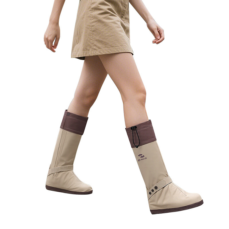 Κάλυμματα παπουτσιών με φερμουάρ από PVC – παχύτερα, ανθεκτικά στη φθορά και αδιάβροχα για υπαίθρια ορειβασία, πεζοπορία και μετακινήσεις