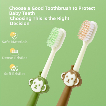 Детски комплект за еднократна употреба: зъбни четки и паста за зъби, карикатурен стил, пластмаса, печат на лого наличен, кутия 1000 бр