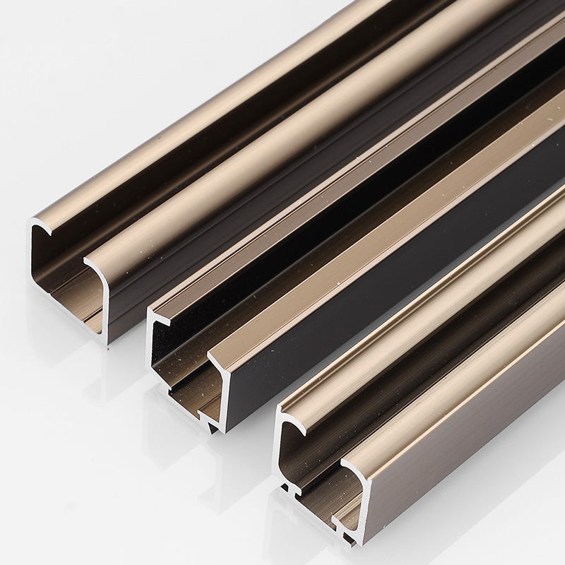 Buffer vodilica za klizna vrata – aluminijska legura, Oli Gu, suvremeni minimalistički stil, za staklena vrata
