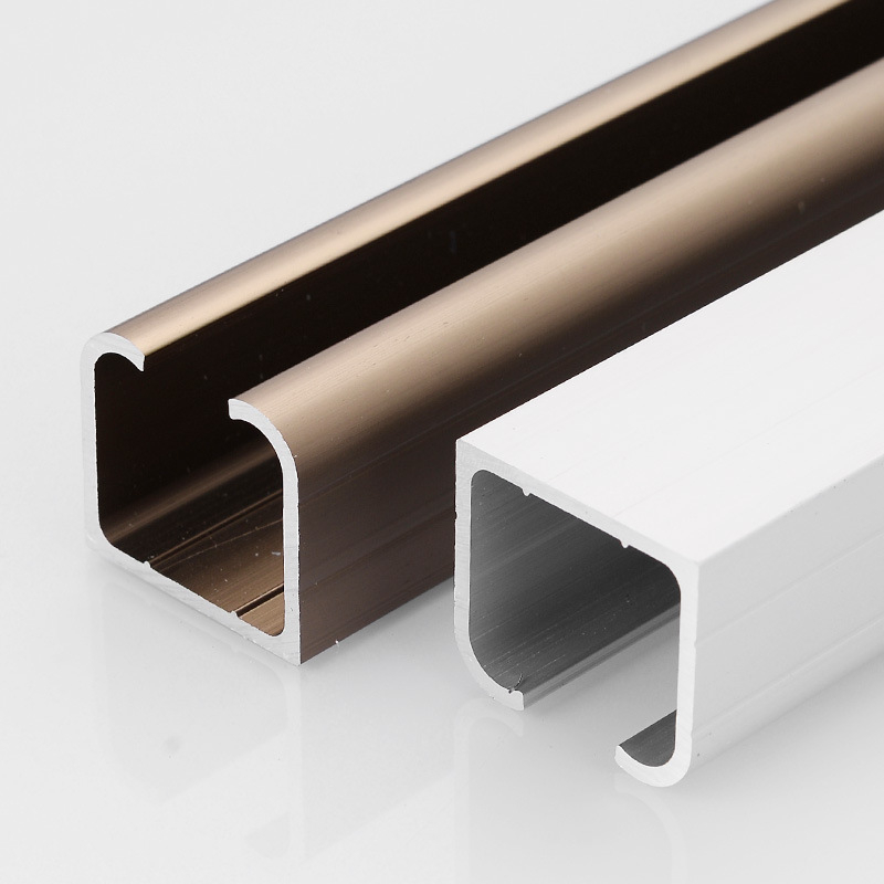 Buffer vodilica za klizna vrata – aluminijska legura, Oli Gu, suvremeni minimalistički stil, za staklena vrata