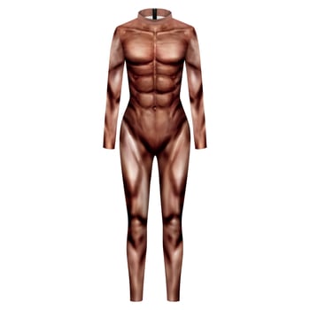 Star Comic Realm unisex Halloween cosplay bodi za scensku izvedbu – otisak, Spandex 90-95% (Spring 2025)