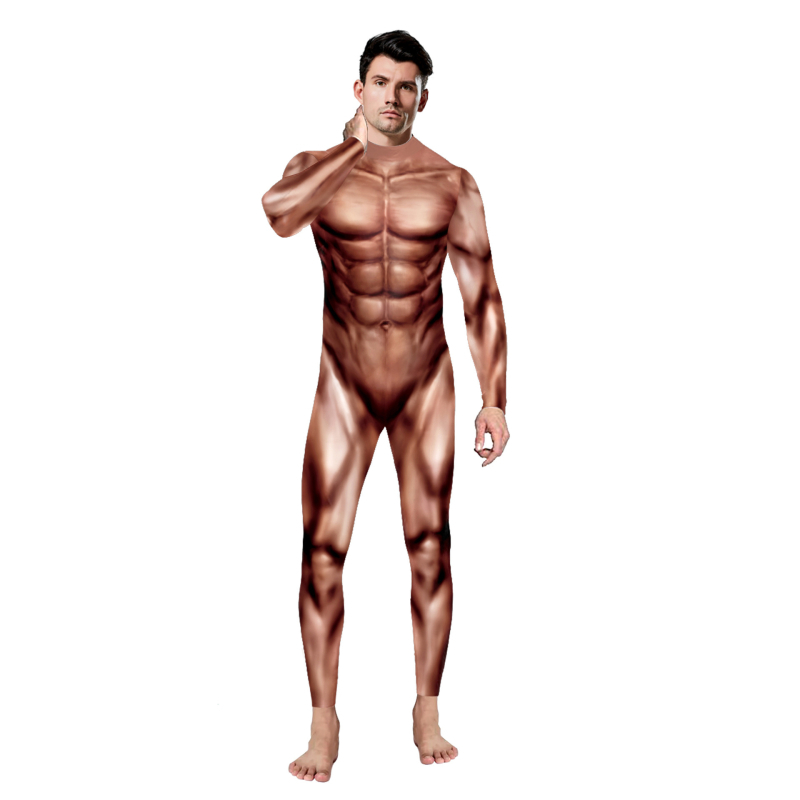 Star Comic Realm unisex Halloween cosplay bodi za scensku izvedbu – otisak, Spandex 90-95% (Spring 2025)