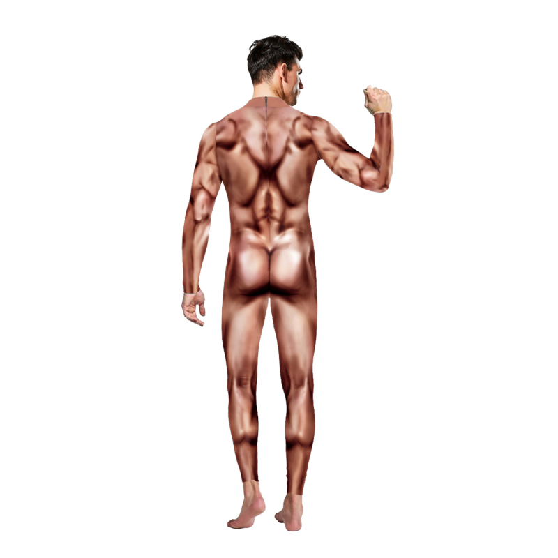 Star Comic Realm unisex Halloween cosplay bodi za scensku izvedbu – otisak, Spandex 90-95% (Spring 2025)